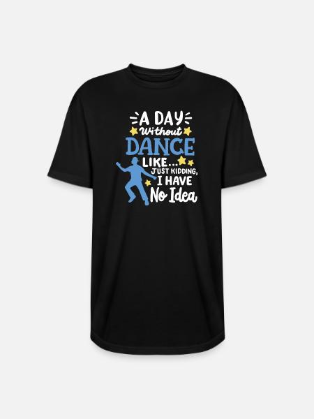 Dance Dancer Dancing - Long Body Men’s T-Shirt - black