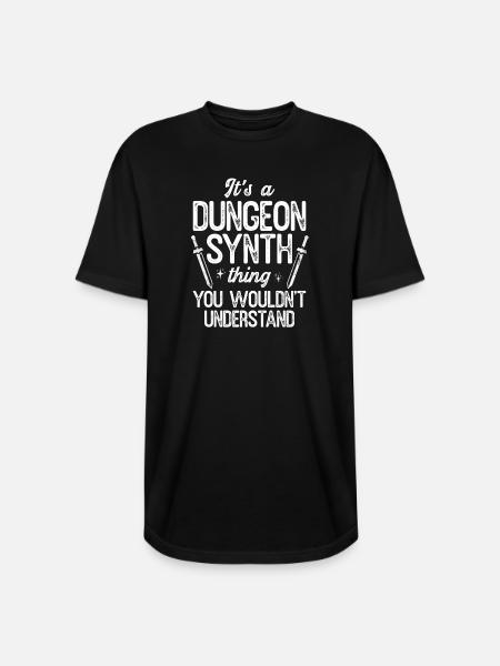 Dungeon Synth You Wouldn't Understand - Long Body Men’s T-Shirt - black