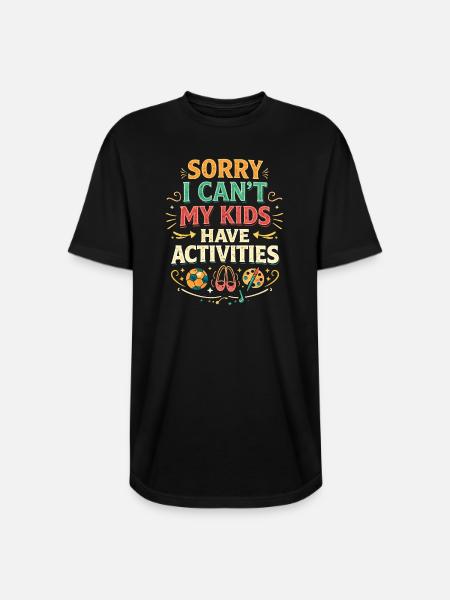 Mom Funny T-shirt Gift - Long Body Men’s T-Shirt - black