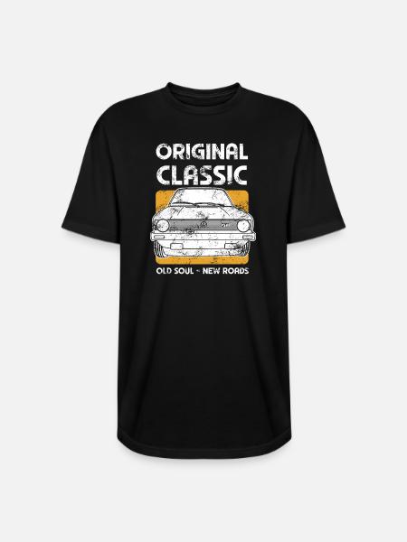 Volkswagen VW GTI Original Classic - Long Body Men’s T-Shirt - black