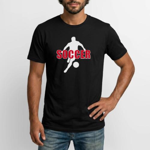 Power Kick Soccer - Long Body Men’s T-Shirt