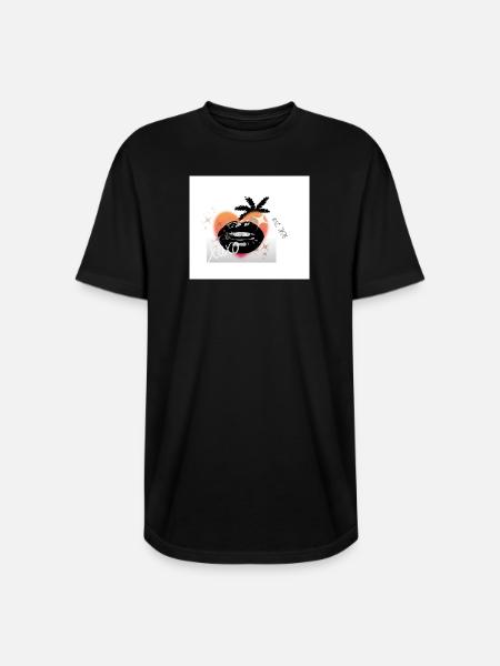 page 5 - Long Body Men’s T-Shirt - black