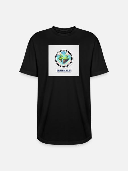 Celestial Islet - Long Body Men’s T-Shirt - black