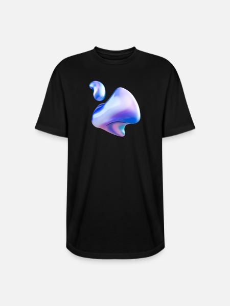 Unique - Long Body Men’s T-Shirt - black