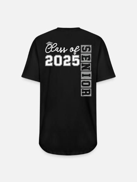 Class Of 2025 Senior  - Long Body Men’s T-Shirt - black