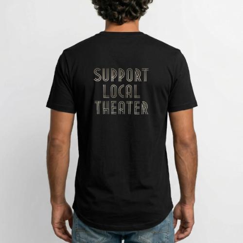 Support Local Theatre Swag - Long Body Men’s T-Shirt