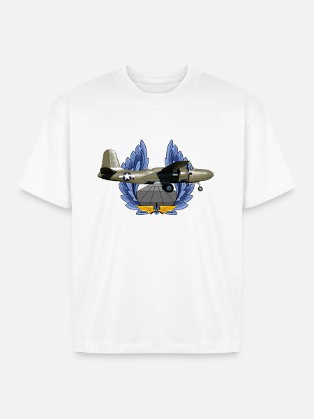 A-20 Havoc - Boxy Fit Unisex T-Shirt - white