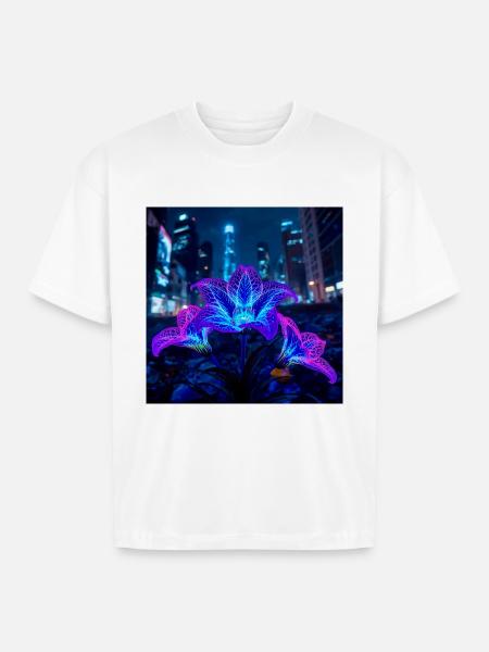 Plazma - Boxy Fit Unisex T-Shirt - white