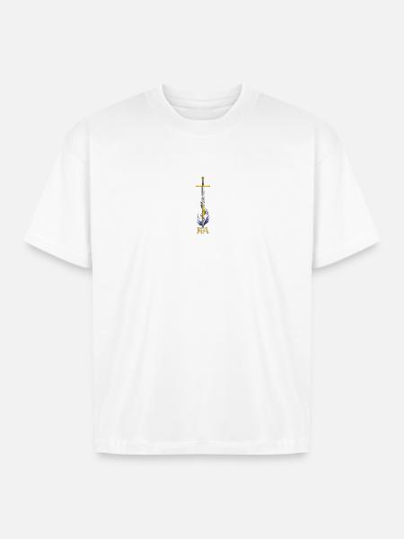 Kryst Ascension - Boxy Fit Unisex T-Shirt - white