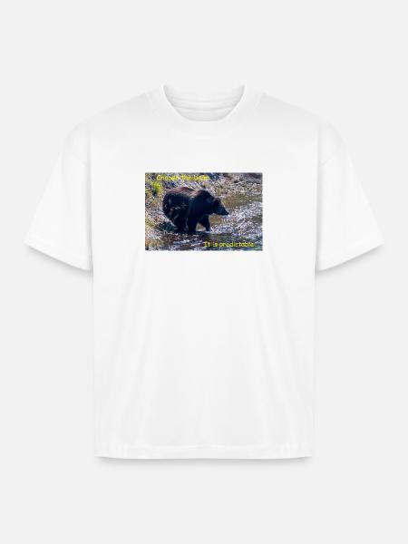 Choose The Bear - Boxy Fit Unisex T-Shirt - white