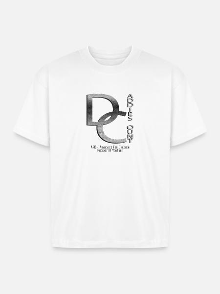 Daddies Count AFC - Boxy Fit Unisex T-Shirt - white