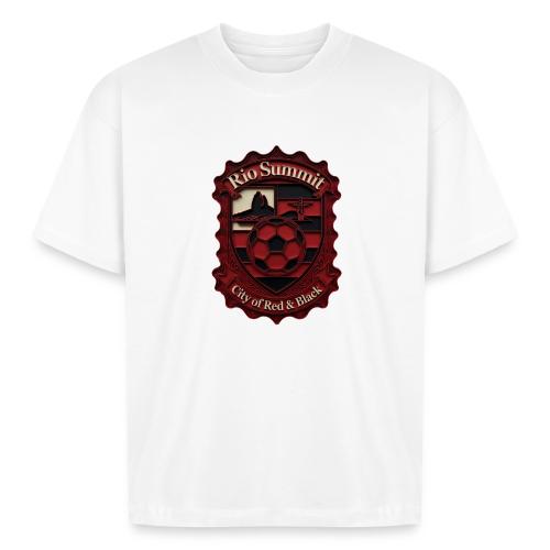 Flamengo Scarlet Summit T-Shirt, Football Gift - Boxy Fit Unisex T-Shirt