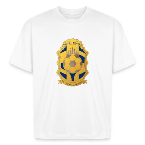 Riyadh Crown T Shirt, Modern Desert Pride Gift - Boxy Fit Unisex T-Shirt