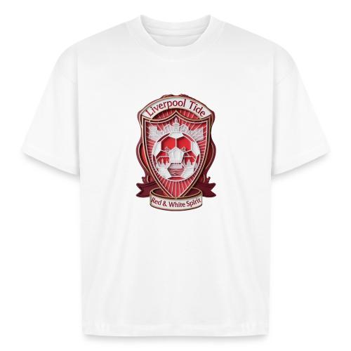 Liverpool Tide T Shirt, Soccer City Pride Gift - Boxy Fit Unisex T-Shirt