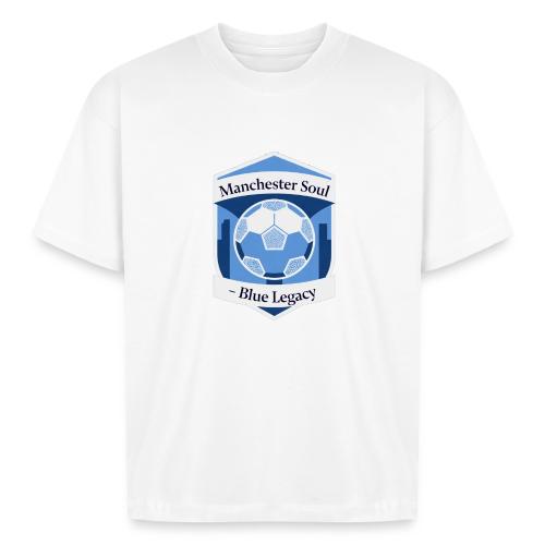 Manchester Soul Soccer City Emblem T Shirt, Gift - Boxy Fit Unisex T-Shirt