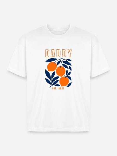 Daddy 2027 - Boxy Fit Unisex T-Shirt - white