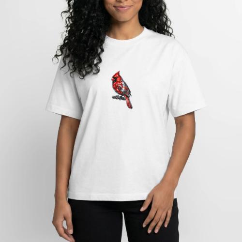 Silver Cardinal - Boxy Fit Unisex T-Shirt