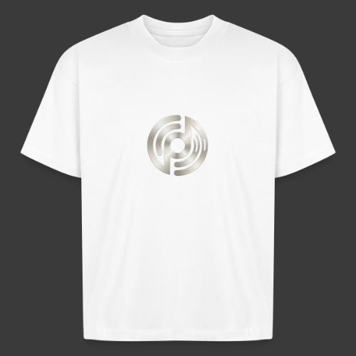 Open Musicians Collective Chrome Logo - Boxy Fit Unisex T-Shirt