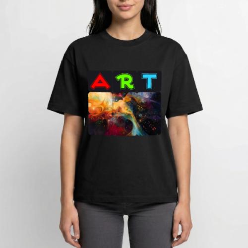 Waves of Art - Boxy Fit Unisex T-Shirt