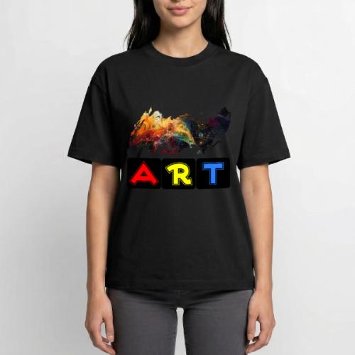 Pulse of Art - Boxy Fit Unisex T-Shirt