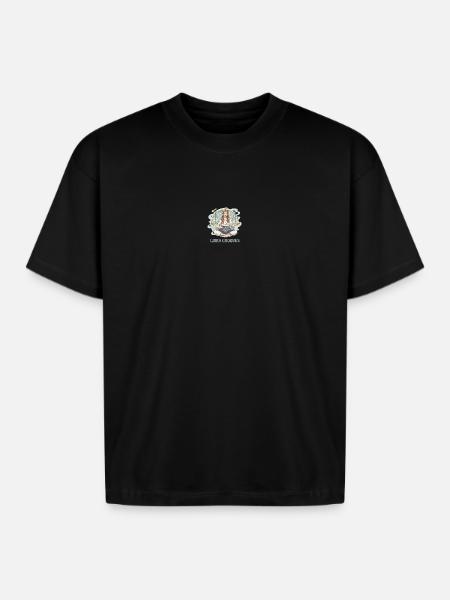Libra Pan - Boxy Fit Unisex T-Shirt - black
