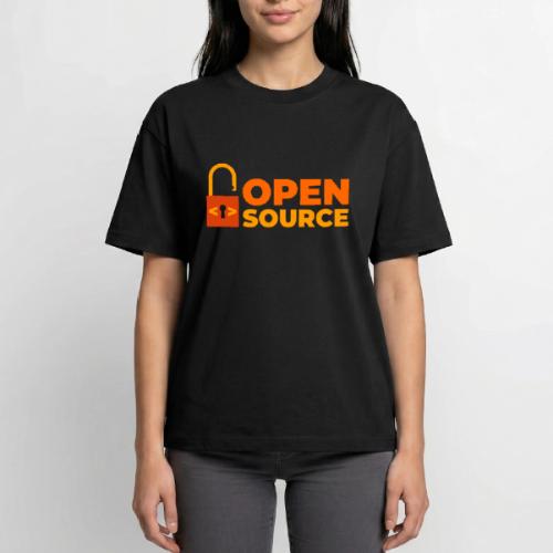 Open Source: Code is Freedom - Boxy Fit Unisex T-Shirt
