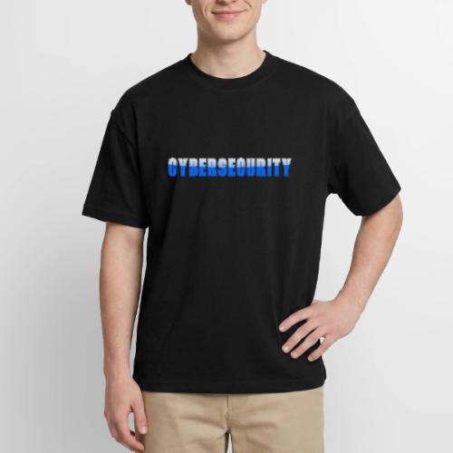 Cybersecurity Word Art Design - Boxy Fit Unisex T-Shirt