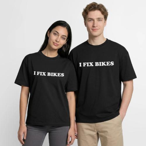i fix bikes - Boxy Fit Unisex T-Shirt