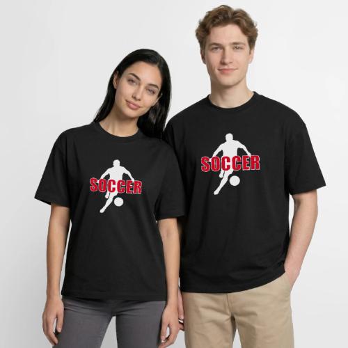Power Kick Soccer - Boxy Fit Unisex T-Shirt