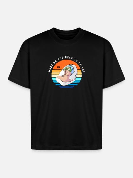 Money Meme Business Wealth - Boxy Fit Unisex T-Shirt - black
