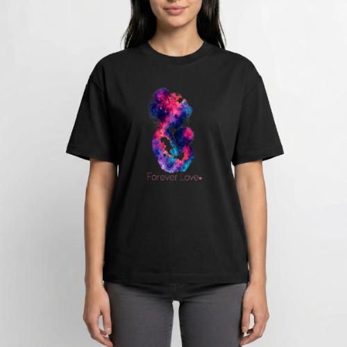 Forever Love-Vibrant Watercolor Mother-Child - Boxy Fit Unisex T-Shirt