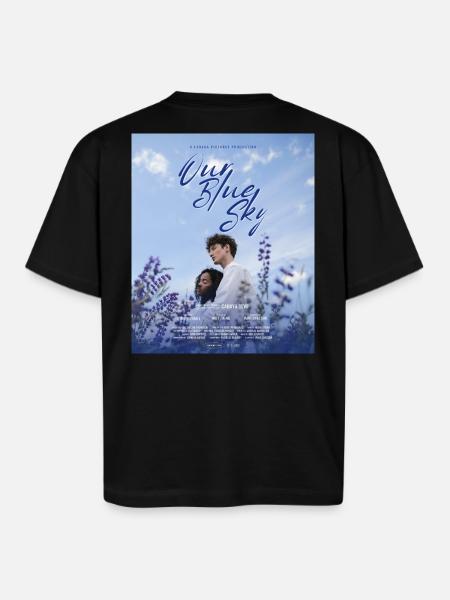 Our Blue Sky - Boxy Fit Unisex T-Shirt - black