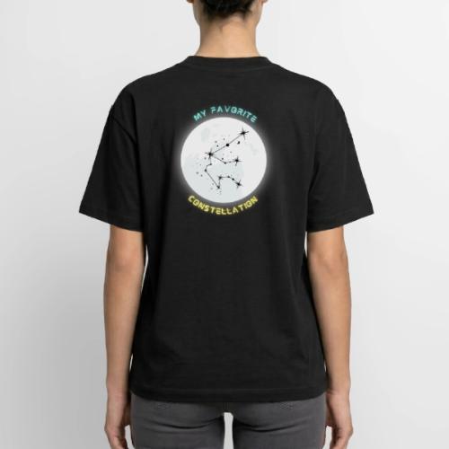 My Fav Constellation (AQUARIUS) - Boxy Fit Unisex T-Shirt