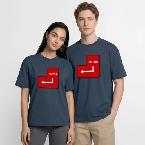 Just Press Enter - Boxy Fit Unisex T-Shirt