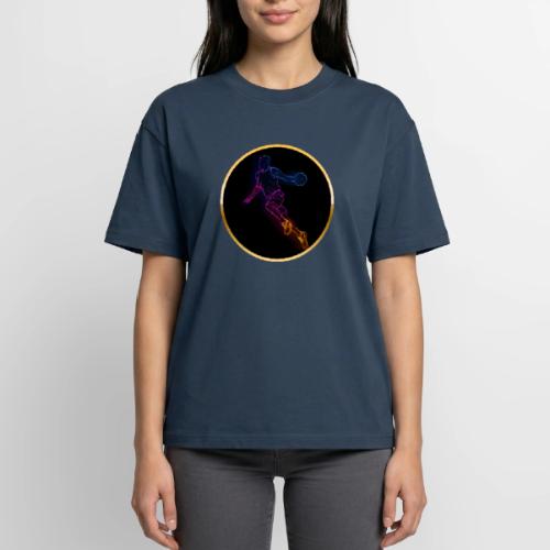 Basketball: Neon Jump Shot - Boxy Fit Unisex T-Shirt