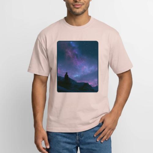 Stargazer Nebula Night Sky Art - Boxy Fit Unisex T-Shirt