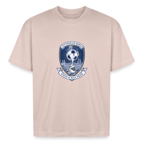 Iconic North London Soccer Emblem Art Print - Boxy Fit Unisex T-Shirt