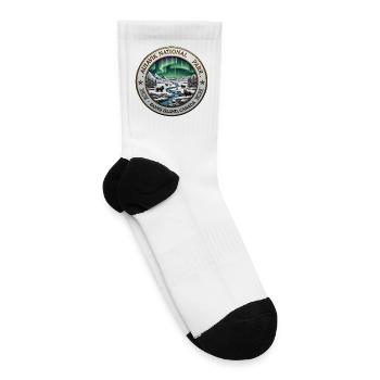 Aulavik National Park Banks Island Canada - Tennis Socks - white - Right