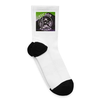 Tucson, Arizona (G) - Tennis Socks - white - Right