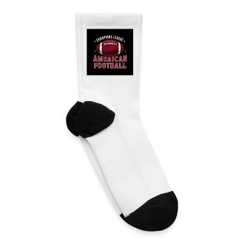American Football Champions League Logo - Tennis Socks - white - Right