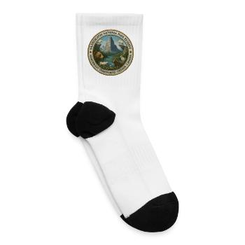 Nts-ihch-oh_National_Park_Reserve_Seal_Canada - Tennis Socks - white - Right