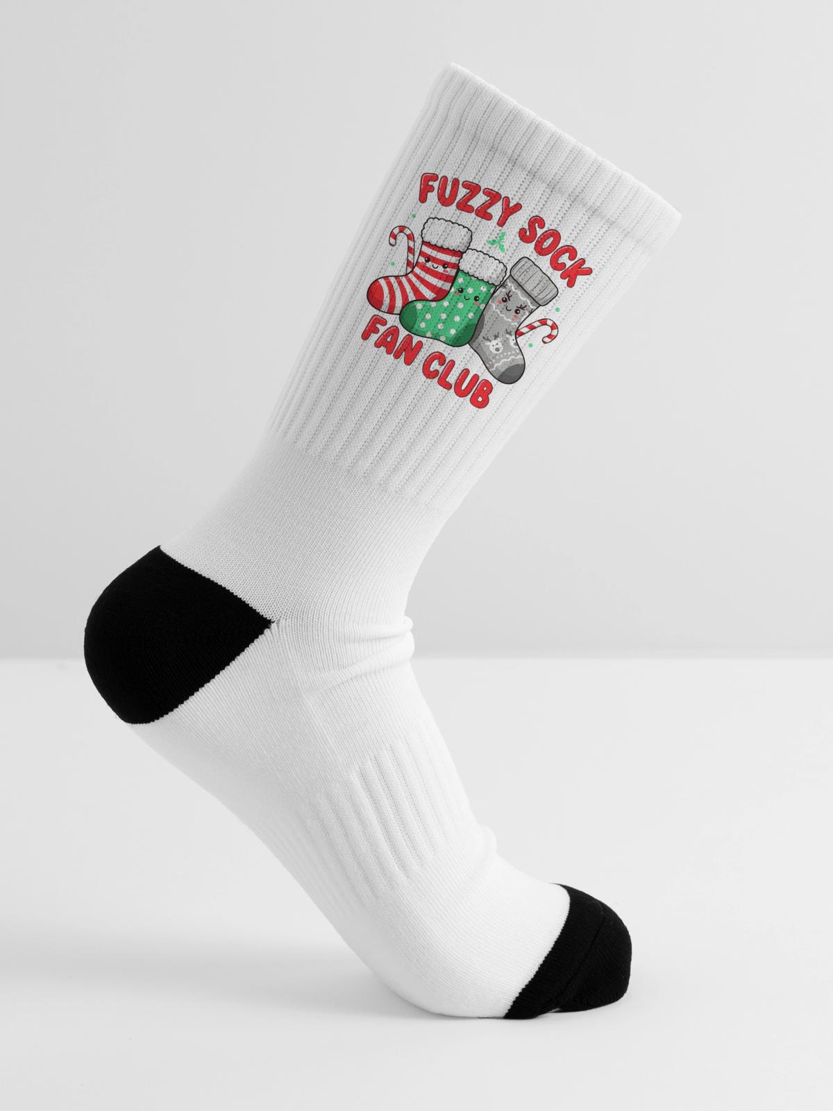 Fuzzy Sock Fan Club - Tennis Socks - white - Right