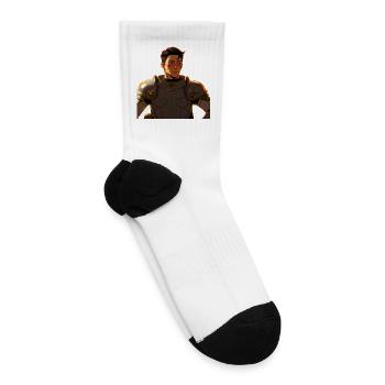Blushing Paladin - Tennis Socks - white - Right