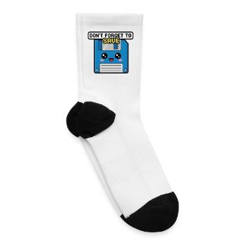 Kawaii Save Disk - Tennis Socks - white - Right