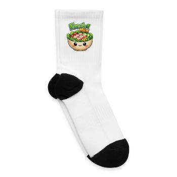 Fresh Mix Veggie Bowl Whimsy - Tennis Socks - white - Right