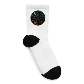 Harvest Moon Scarecrow - Tennis Socks - white - Right