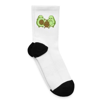 Avocado Friends Pit Buddy - Tennis Socks - white - Right