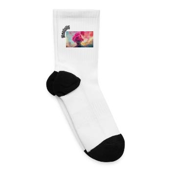 Somewhere Else Cloud Dream - Tennis Socks - white - Right