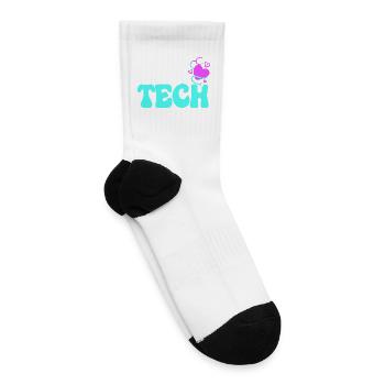 veterinarian Stethoscope Vet Tech - Tennis Socks - white - Right