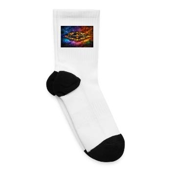 Cosmic Circuit Fashion Core - Tennis Socks - white - Right